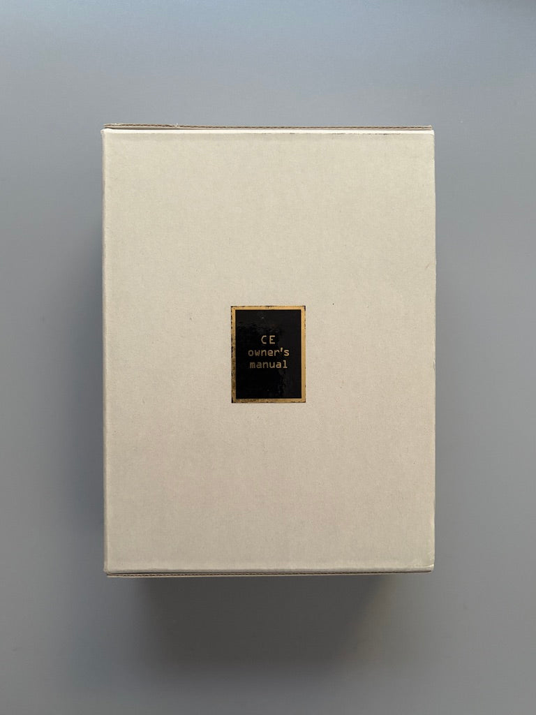 C.E「owner's manual」