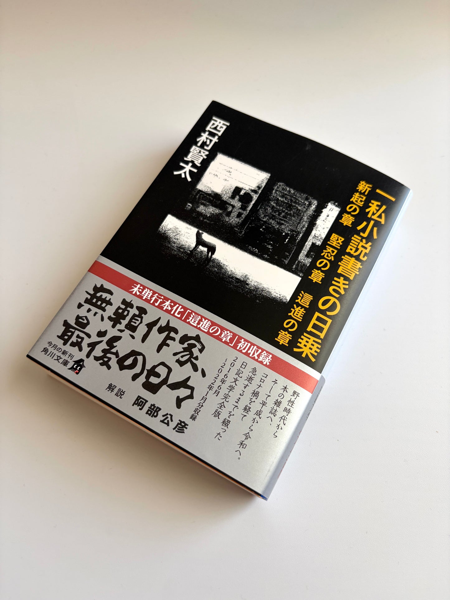 西村賢太「一私小説書きの日乗〜新起の章 堅忍の章 這進の章」