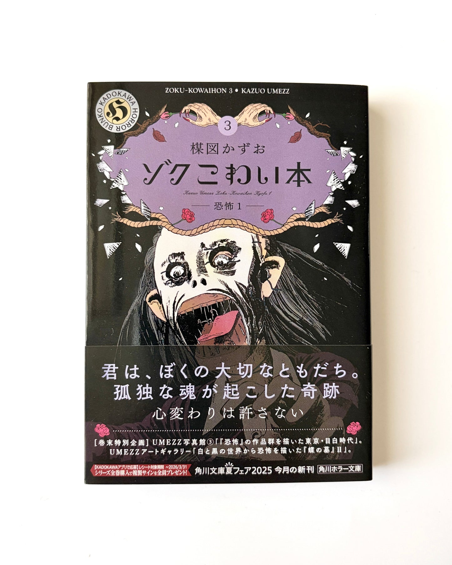 楳図かずお「ゾクこわい本 3 ー恐怖1ー」