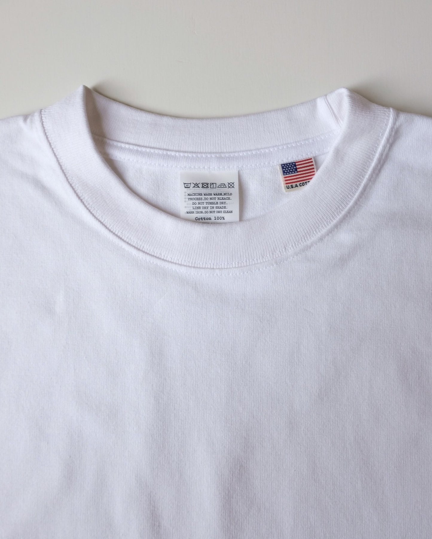 USAコットンTシャツ ホワイト