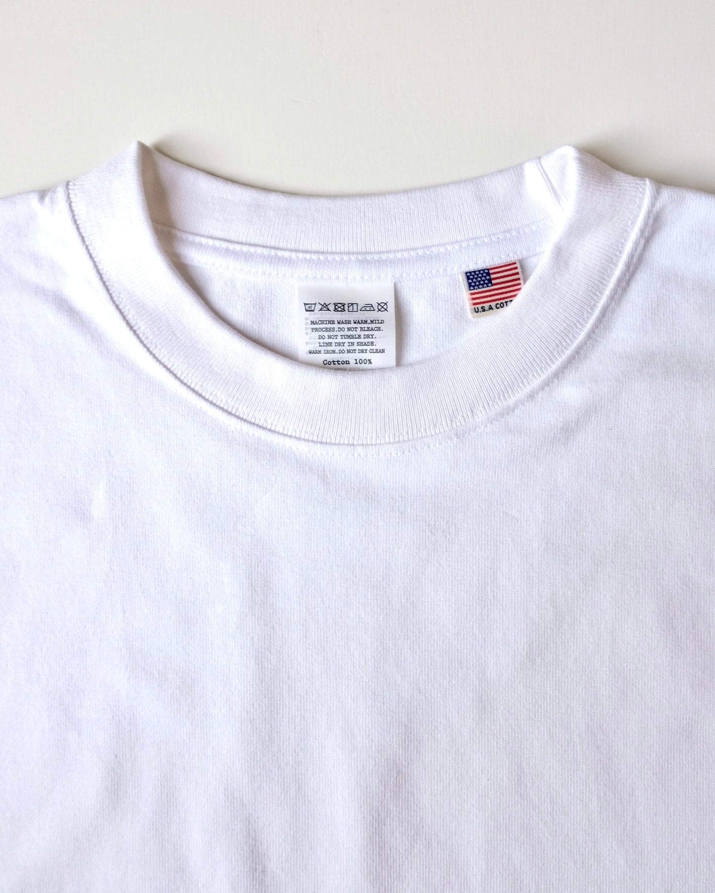 USAコットンTシャツ ホワイト